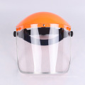 Safety Helmet With PC Organic Dust Proof Visor Welding Face Shield